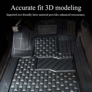 KCTION Vente en gros Tapis de voiture universel économique General Motors Imperméable Antidérapant Durable pour <span class=keywords><strong>Lexus</strong></span> LX570 Tapis de sol de voiture en PVC 3D - Product Image 3