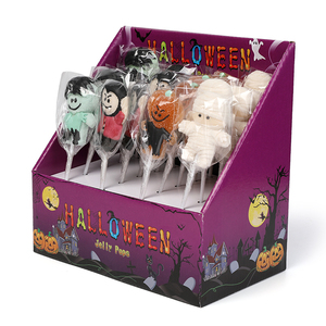 Divertenti Caramelle Gommose 3D a Forma di Personaggi di Halloween 20g, Caramelle alla Frutta Masticabili con Rivestimento Zuccherato per Feste di Trick or Treat - Product Image 2