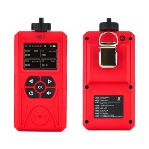 Rttpp cầm tay nhiều xách tay gas Leak Detector co H2S O2 cảm biến LEL dễ cháy đa Gas Detector <span class=keywords><strong>4</strong></span> gas màn hình - Product Image 1