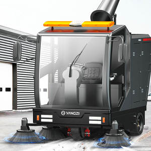 Énorme balayeuse de sol électrique sur batterie balayeuse de rue équipement de nettoyage de chariot - Product Image 1
