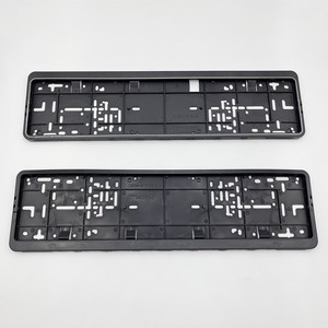 Wholesale Custom <strong>Euro</strong> Car Plastic <strong>License</strong> <strong>Plate</strong> Bracket Frame Front and Rear Eu <strong>Plate</strong> 53 cm X 13cm <strong>License</strong> Frame - Product Image 1
