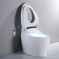 Toilette intelligente électrique de style européen, bidet monobloc, toilette intelligente pour sièges d'hôtel