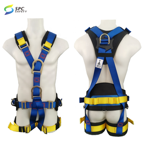 Hotsale गिरावट गिरफ्तारी संरक्षण उद्योग निर्माण मचान काम पूर्ण शरीर कमर padding के साथ सुरक्षा बेल्ट सुरक्षा दोहन - Product Image 2