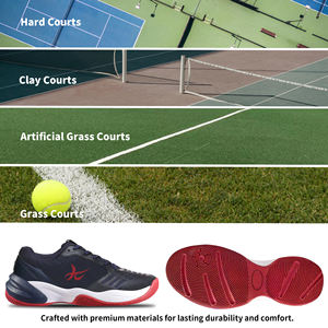 G5 calidad hombres mujeres Pickleball deportes <span class=keywords><strong>Padel</strong></span> tenis zapatos goma malla Casual zapatillas para verano estilo de marca calzado para correr - Product Image 2