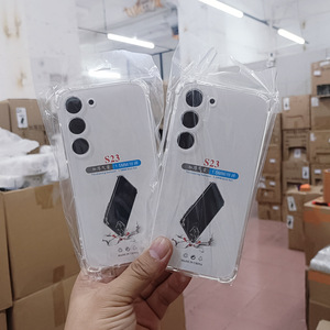 Funda Protectora Transparente Antigolpes de TPU de 1.5 MM para Teléfono Celular <span class=keywords><strong>Samsung</strong></span> Galaxy S26 Ultra S24 <span class=keywords><strong>FE</strong></span> S25 A06 A16 A37 A57 <span class=keywords><strong>5G</strong></span> A17 A07 - Product Image 3