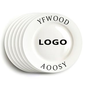 Platos llanos blancos <span class=keywords><strong>de</strong></span> <span class=keywords><strong>porcelana</strong></span> fina al por mayor para bodas y hoteles <span class=keywords><strong>de</strong></span> cinco estrellas. - Product Image 2