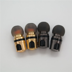 Metal Detachable Mmcx <b>Headphone</b> Jack <b>Adapter</b> For Se535 Se315 Se846 Se215 Electroplated Connector Titanium Gray Gold - Product Image 3