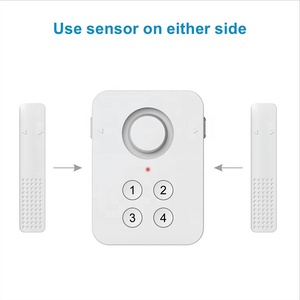 Tuya WiFi Smart ABS Keypad Controlled <b>Door</b> <b>Sensor</b> Plastic Contact Window Open Alert Home Security System With App Notification X - Product Image 5
