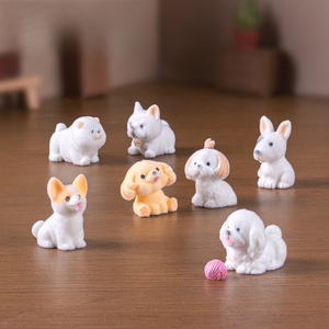 Figura de peluche Weij y adorable cachorro Corgi, pequeño llavero decorativo DIY, accesorio para colgar en la bolsa - Product Image 3