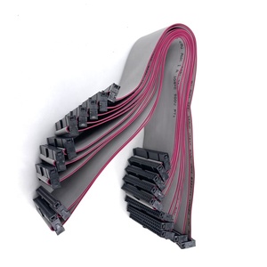 Konektor IDC Kustom YZCONN Male Female 2.0mm 2.54mm Pitch UL2651 Kabel IDC Fleksibel Berpelindung Bulat Kabel Pita Datar IDC - Product Image 6