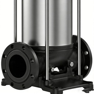 ปั๊มน้ำหลายใบพัดแนวตั้ง Grundfos Cr ผลิตจากเหล็กกล้าคาร์บอน อัตราการไหลสูง ติดตั้งง่าย - Product Image 1