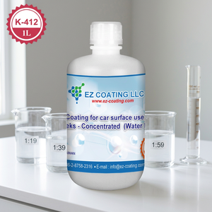 EZ Coating LLC K-412 1L Concentrado de Revestimiento Cerámico para Superficies de Automóviles, Protección Hidrofóbica a Base de Agua - Product Image 2