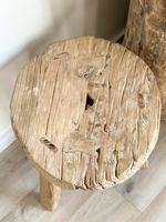 Meubles de salon antiques de décor à la maison de Style rustique classique Table basse en bois rustique récupérée