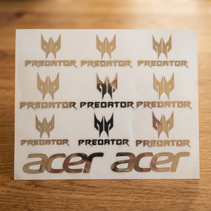 Etiquetas Metálicas Decorativas con Logotipo Personalizado, Emblemas Metálicos con Adhesivo Fuerte para Identificación de Equipos y Accesorios - Product Image 3