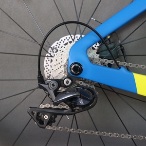 Grupo de Componentes Mecánicos <span class=keywords><strong>Ultegra</strong></span> <span class=keywords><strong>R8000</strong></span>, Juego de Ruedas de Fibra de Carbono, Bicicleta de Contrarreloj y Triatlón con Frenos de Disco Tt912 Tt - Product Image 4