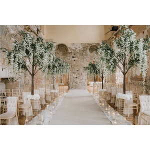 GSCT002 Albero Decorativo Artificiale in Vendita, Centrotavola con Fiori di Glicine Pendenti - Product Image 1