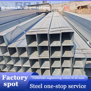 Fábrica baixo preço alta qualidade galvanizado aço quadrado tubo de aço retangular para construção - Product Image 2