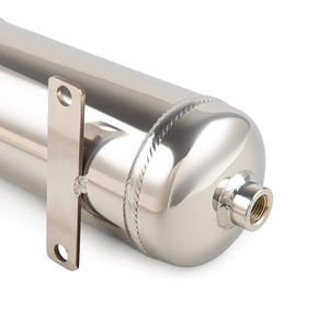 Cilalı Kalınlaştırılmış Paslanmaz Çelik Küçük Gaz Tankı 0.8L Hava Tankı Güçlü Basınç Dayanımı - Product Image 6