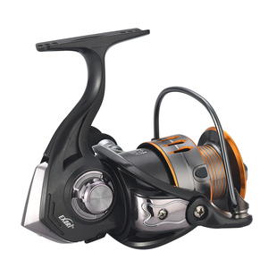 Carrete <span class=keywords><strong>de</strong></span> Pesca Giratorio con Manivela Enroscable para Pesca en Agua Salada, Carretes <span class=keywords><strong>de</strong></span> Pesca con Señuelos para Ríos y Lagos - Product Image 2