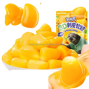 Hot bán Gummy kẹo peelable toàn diện hương vị trái cây 3D lột Kẹo mềm 130 gam - Product Image 5