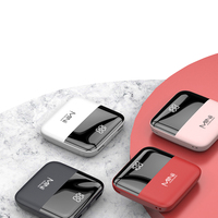 Cyke Q5 अमेज़न 10000 Mah एबीएस मिनी पावर बैंक दोहरी यूएसबी पोर्टेबल चार्जर अल्ट्रा स्लिम पावर बैंक 2 यूएसबी के साथ पोर्ट के लिए सेल फोन