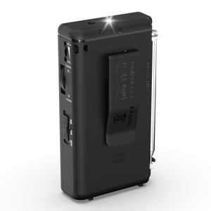 Durable Factory <b>Mini</b> Pocket AM FM Radio with High Sensitivity Antenna and Analog Tuning <b>Scale</b> for Outdoor Home Use Receiver - Product Image 4