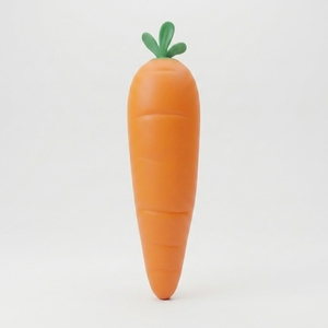 New Trending Jumbo Vegetable Simulation Carrot Stress-relieving Toy Creative Venting Squeeze Squishy Fruit Ball - Product Image 2
