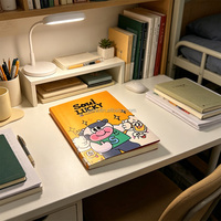 Cuaderno con Cubierta Lenticular 3D Tamaño A5 A6, Cuaderno Espiral, Cuaderno de Material PET con Dibujos Animados para Escribir en el Diario