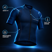Maillot de cyclisme sur route en gros, haute qualité, respirant, séchage rapide, prix compétitif direct usine