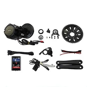 Moto elettrica e mountain bike 48v bafang bbshd 1000w mid drive motor kit con batteria opzionale