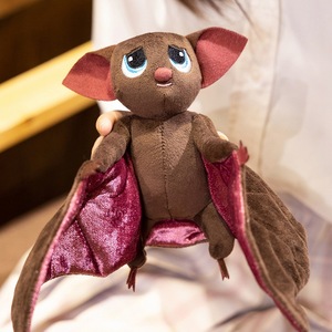 Logo personnalisé elfes vampires chauve-souris jouets en peluche effrayant chauve-souris foncée poupées en peluche dessin animé jeter oreiller Halloween cadeaux en gros - Product Image 6