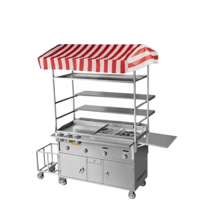 Carritos de Comida Populares para Desayunos, Hamburguesas y Hot Dogs - Product Image 3