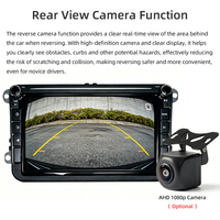 Autoradio universel Android 2Din 8 pouces pour Volkswagen Golf Passat Polo Jatta Touran Tiguan Skoda Seat CarPlay GPS WIFI Stéréo