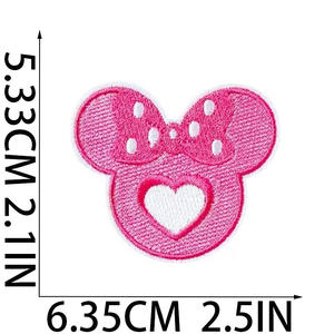 Parches bordados <span class=keywords><strong>de</strong></span> hierro para orejas <span class=keywords><strong>de</strong></span> ratón, colores <span class=keywords><strong>de</strong></span> nuevo diseño, para camiseta, sombrero, ropa - Product Image 5