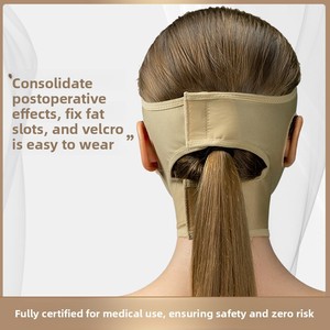 Masque facial élastique antibactérien post-chirurgical - Masque liftant sculptant le contour du visage pour une apparence jeune et affinée, avec effet de remodelage du menton - Product Image 3
