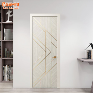 Porte <span class=keywords><strong>de</strong></span> <span class=keywords><strong>salle</strong></span> <span class=keywords><strong>de</strong></span> <span class=keywords><strong>bain</strong></span> intérieure en verre et bois avec cadres à vendre - Product Image 4