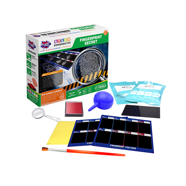 STEM Educational Set Fingerprint Detective Kit Creative Toys for Kids