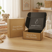 Boîte d'expédition pour lampe chauffante en carton ondulé résistant à la chaleur pour ampoule UV de reptile, fragile, avec gaufrage et pelliculage mat
