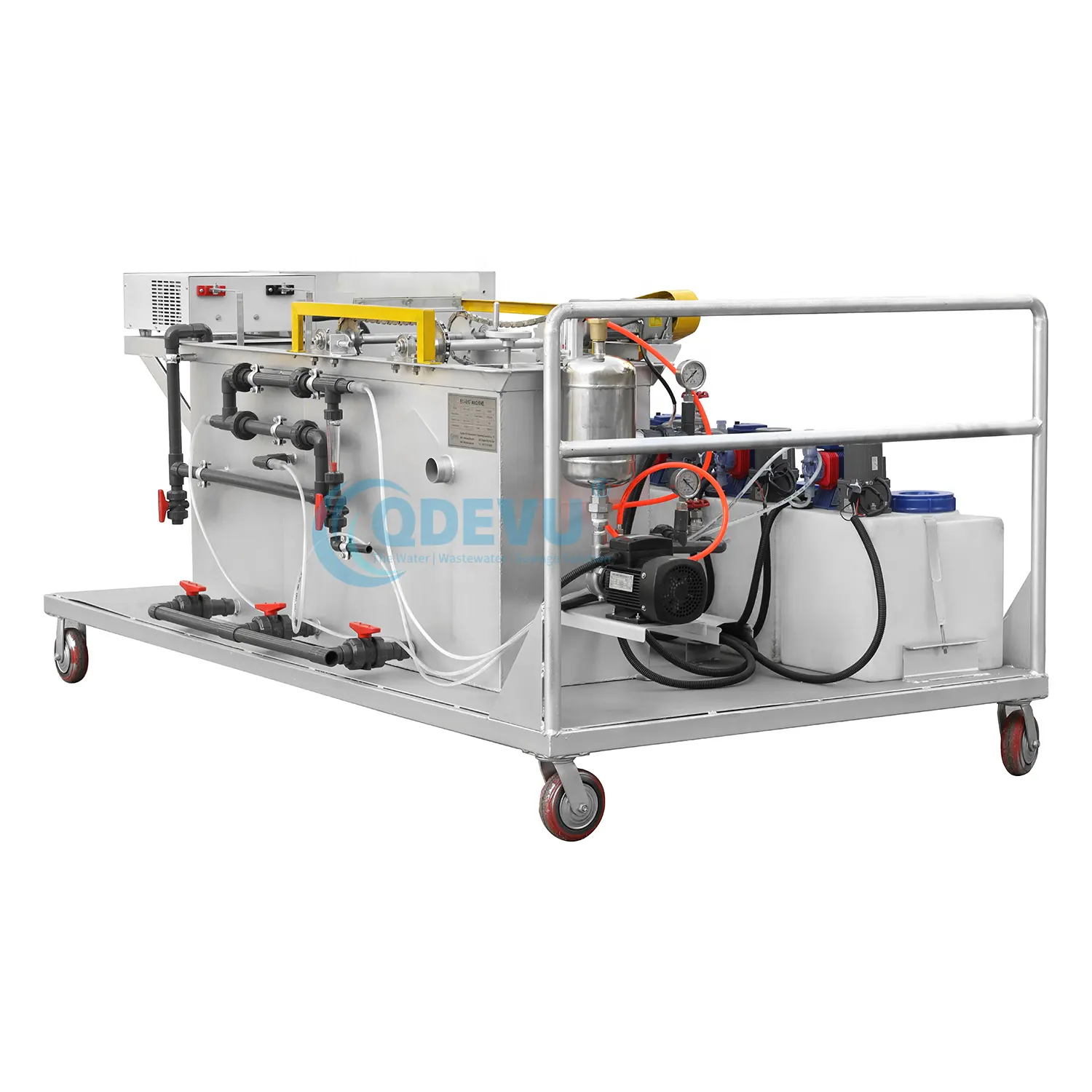Unidades de máquina de flotación de aire disuelto CAF DAF Systems planta de tratamiento de aguas residuales de electrocoagulación
