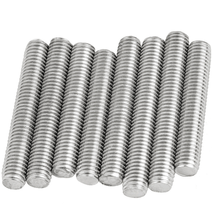 Trung Quốc Thép Không Gỉ 201 304 316 DIN 975 DIN 976 Trang Trí Hoàn Toàn <span class=keywords><strong>Threaded</strong></span> Plain Thread <span class=keywords><strong>Rod</strong></span> - Product Image 1