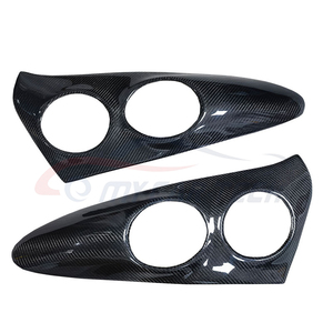 Bordure décorative de lampe en fibre de carbone pour Mercedes-Benz <span class=keywords><strong>Smart</strong></span> <span class=keywords><strong>Roadster</strong></span> 2003-2010 - Product Image 3