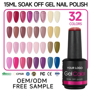 เจลทาเล็บยูวีสีเข้มข้น OEM 15 มล. แบบลอกออกได้ ลายตาแมว ป้องกันสีซีดจาง ผู้จำหน่ายเจลทาเล็บ รับผลิต OEM แบรนด์ส่วนตัว ขายส่ง - Product Image 1