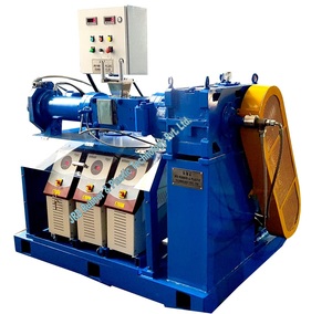 Cold Feed <b>Rubber</b> Extruder Machine with Engine PLC Control High Productivity 380V - Product Image 3