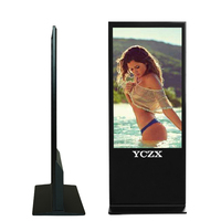Écran tactile publicitaire intérieur de 55 pouces, écran numérique, kiosque d'affichage, écran totem Android
