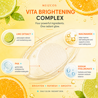 Pads Tonifiants Éclaircissants au Citrus Vita Glow Marque Blanche – Extrait de Citron Vert, Niacinamide, PHA, Acide Hyaluronique – Éclat, Fraîcheur, Lissage – OEM ODM – 70 Pads – B2B