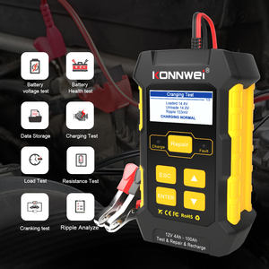 เครื่องชาร์จซ่อมชีพจรรถยนต์แบบ3 in 1 KW510 Konwei 5A 12V + เครื่องทดสอบแบตเตอรี่ยานยนต์12V - Product Image 5