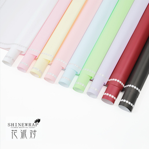 ZeXiang NOUVEAU POPULAIRE Papier d'emballage floral de luxe pour bouquets, style coréen, pour emballage de fleurs - Product Image 3