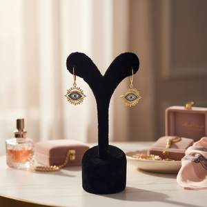 Orecchini Pendenti in Ottone Autentico, Eleganti e Alla Moda - Product Image 3