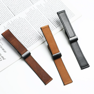 Bracelet en cuir véritable de haute qualité avec fermoir magnétique, classique et fait main, pour Huawei Watch GT4 20/22mm - Product Image 4