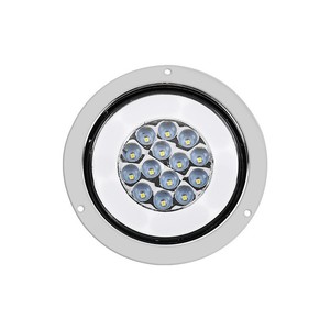 Feux arrière LED 24V avec guide de lumière rouge, jaune et blanc pour camions et remorques (feux de freinage, de clignotement et de recul) - Product Image 4